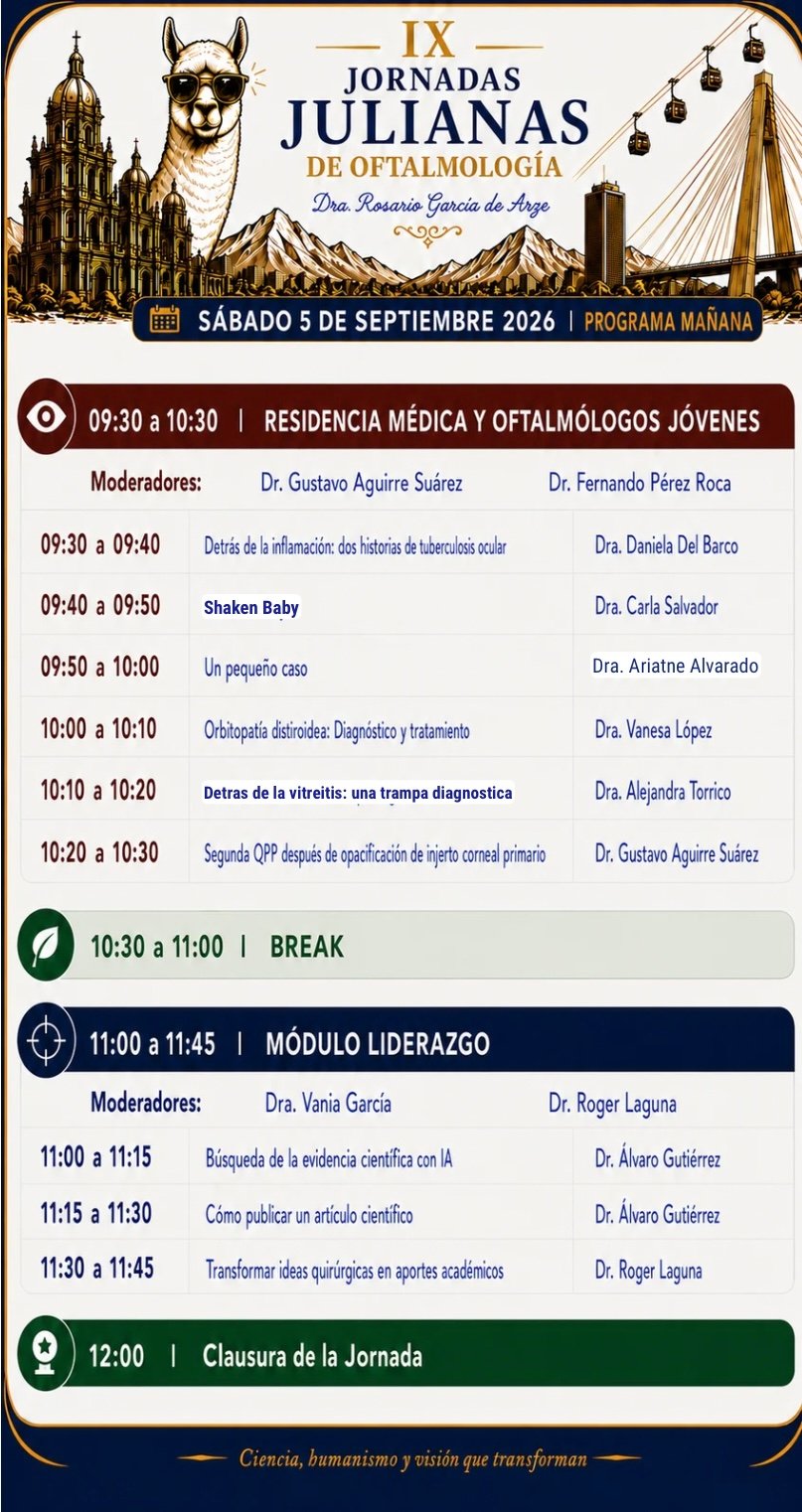 Sábado 5 de Septiembre (Sesión Mañana & Clausura) — Residencia Médica, Módulo Liderazgo con IA y Clausura Solemne